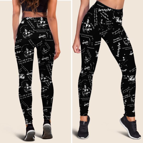 Elvis Presley Criss-Cross Leggings - MAITM 6497