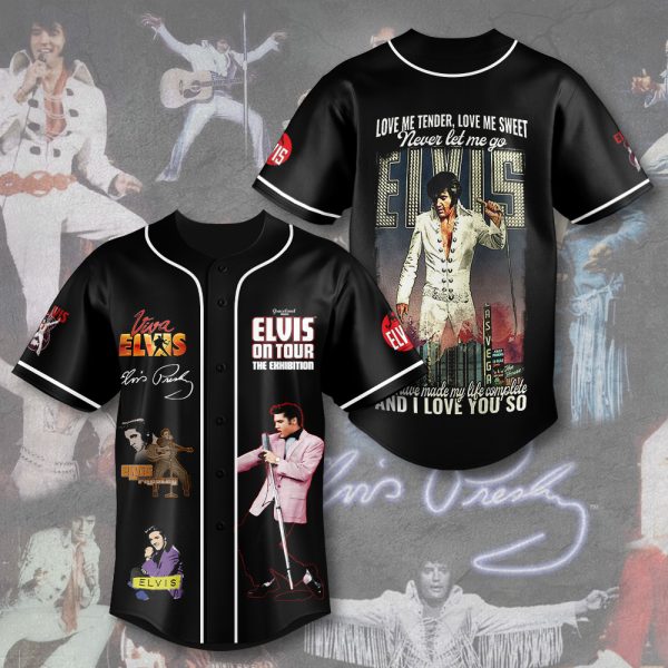 Elvis Presley Baseball Jersey - HUANNM 4600