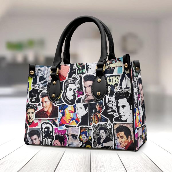 Elvis Presley Leather HandBag - HUANNM 4604