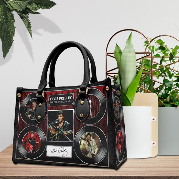 Elvis Presley Leather HandBag - HUANNM 4642