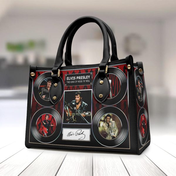 Elvis Presley Leather HandBag - HUANNM 4642