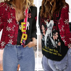 Elvis Presley 3D Linen Shirt - HUANNM 4603