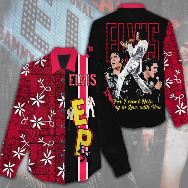 Elvis Presley 3D Linen Shirt - HUANNM 4603