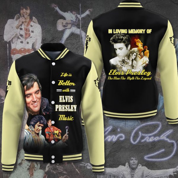 Elvis Presley Varsity Jacket - HUANNM 2970