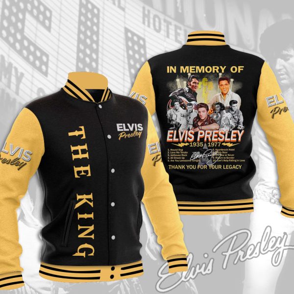 Elvis Presley Varsity Jacket - MAITM 6594