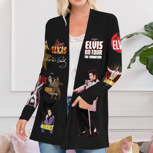 Elvis Presley Women's Patch Pocket Cardigan - HUANNM 4600