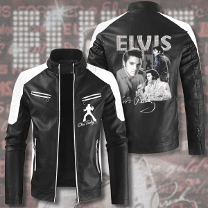 Elvis Presley Premium Leather Bomber - HUANNM 3056