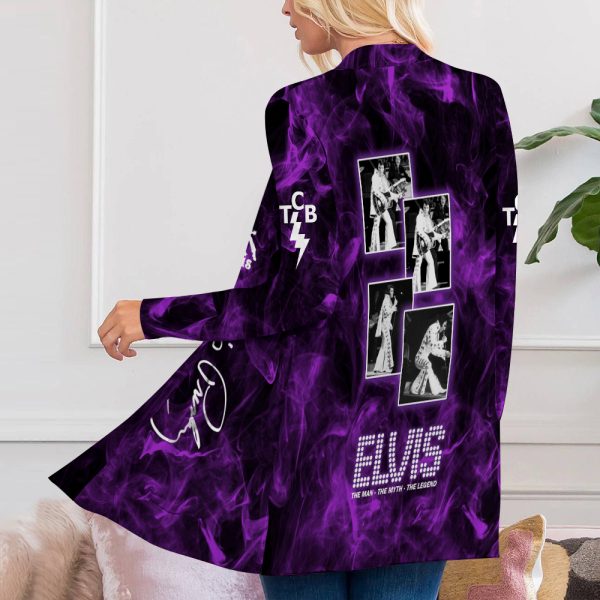 Elvis Presley Women's Patch Pocket Cardigan - HOATT 4727