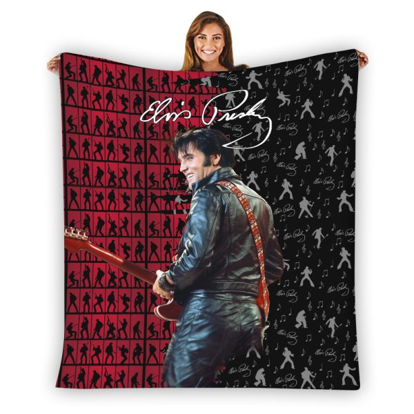 Elvis Presley Flannel Blanket - HOATT 4746