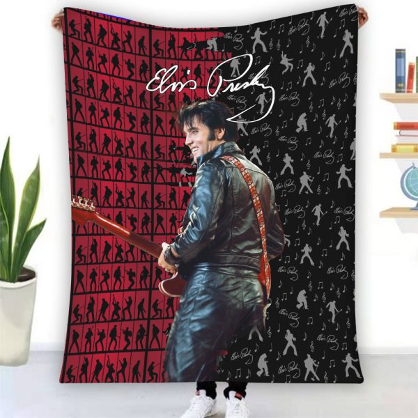 Elvis Presley Flannel Blanket - HOATT 4746