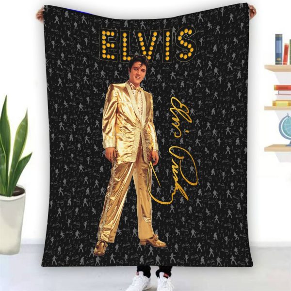 Elvis Presley Flannel Blanket - HOATT 4754