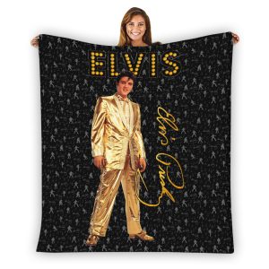 Elvis Presley Flannel Blanket - HOATT 4754