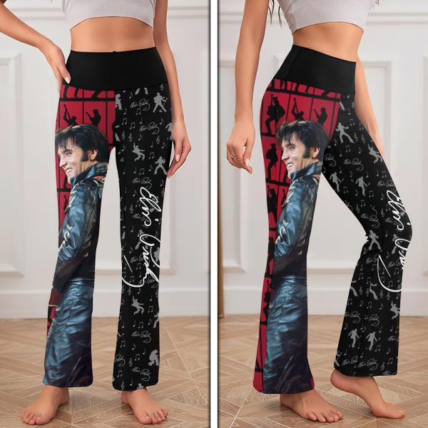 Elvis Presley 3D Flare Yoga Pants - HOATT 4628