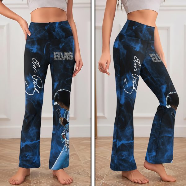 Elvis Presley 3D Flare Yoga Pants - HOATT 4630