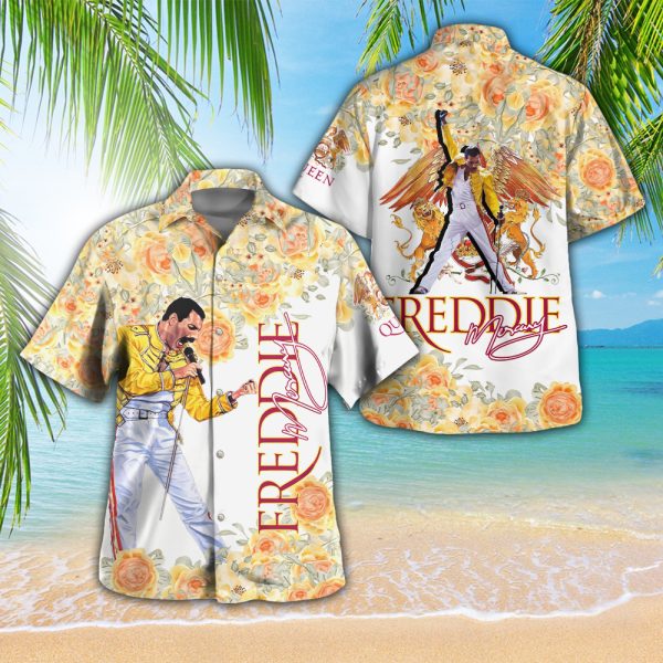 Freddie Mercury 3D Hawaii Shirt - MAITM 6300