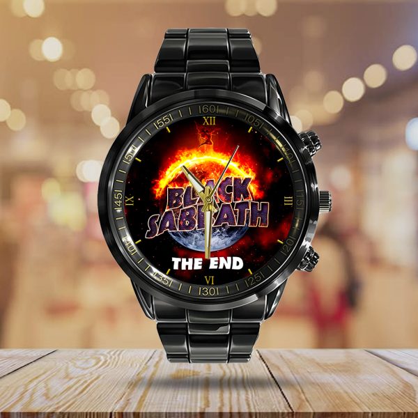 Black Sabbath Black Stainless Steel Watch - GNE 222