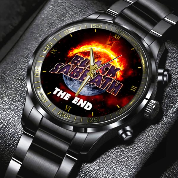 Black Sabbath Black Stainless Steel Watch - GNE 222