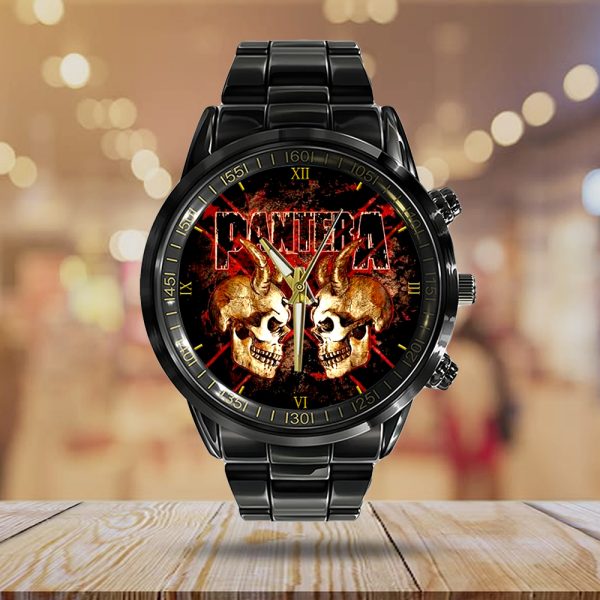 Pantera Black Stainless Steel Watch - GNE 230