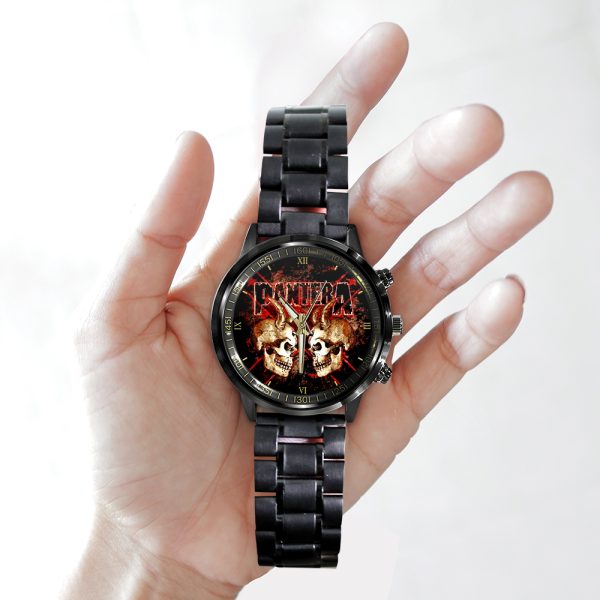 Pantera Black Stainless Steel Watch - GNE 230