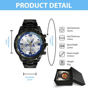 Personalized Golf PGA Championship Black Stainless Steel Watch - HUANNM 4949