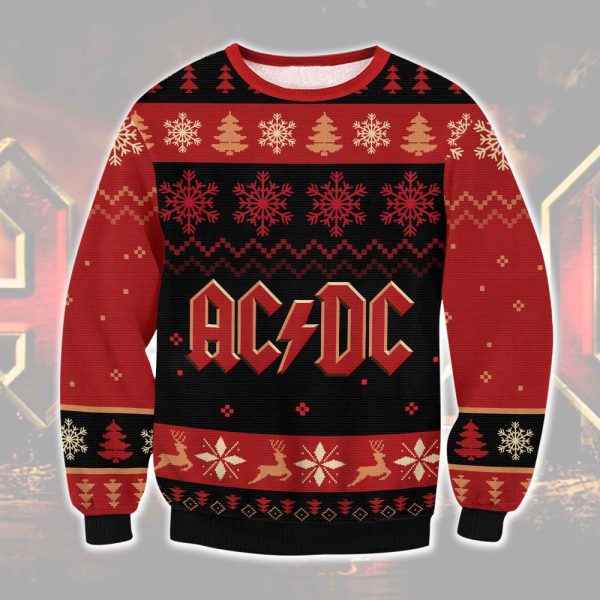 AC/DC 3D Ugly Sweater - HUANNM 1178