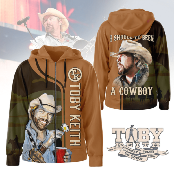 Toby Keith 3D Zip-up Hoodie - HUANNM 4065