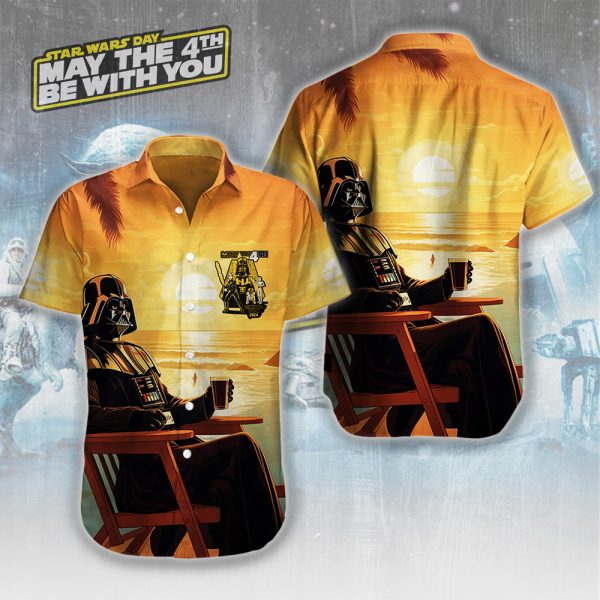 Star Wars Short Sleeve Dress Shirt - HUANNM 4742