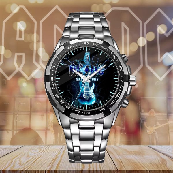 AC/DC Alloy Quartz Watch - HUANNM 4891