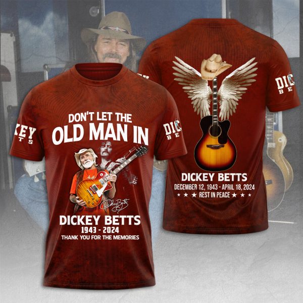 Dickey Betts 3D Apparel - HUANNM 4896