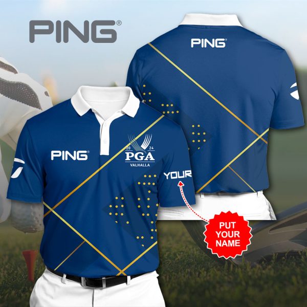 Personalized Golf PGA Championship x PING 3D Polo Shirt - HUANNM 4930.1