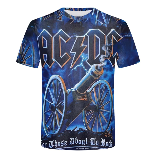 AC/DC 3D T-shirt - HUANNM 598.1