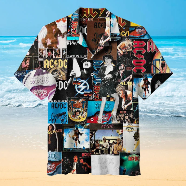 AC/DC 3D Hawaii Shirt - HUANNM 598.3