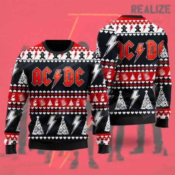 AC/DC 3D Ugly Sweater - HUANNM 787