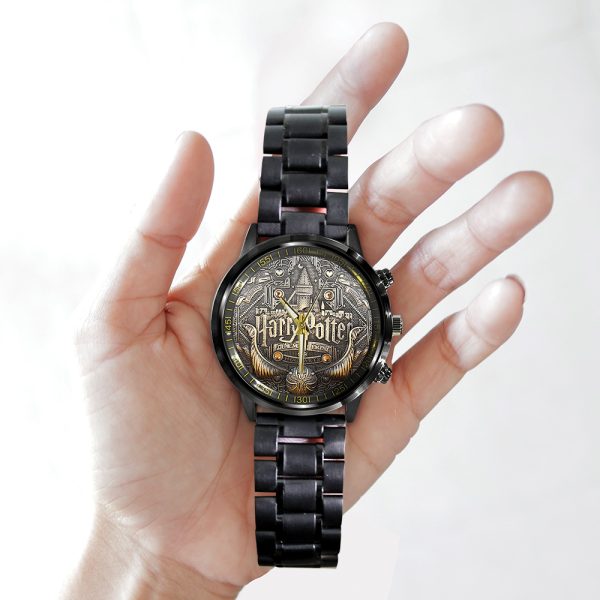 Harry Potter Black Stainless Steel Watch - TANTN 5691