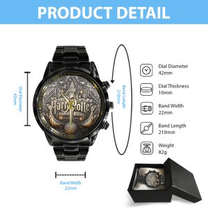 Harry Potter Black Stainless Steel Watch - TANTN 5691