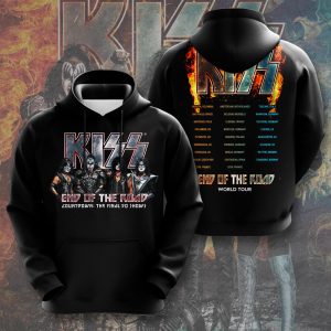 Kiss Band 3D Apparel - HUANNM 133