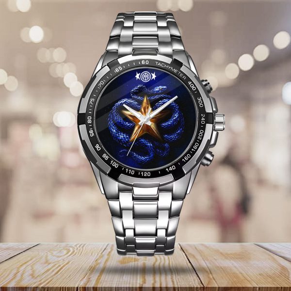 Inter Milan FC Alloy Quartz Watch - TANTN 6056