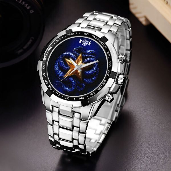 Inter Milan FC Alloy Quartz Watch - TANTN 6056