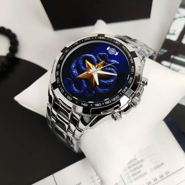 Inter Milan FC Alloy Quartz Watch - TANTN 6056