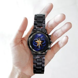 Inter Milan FC Black Stainless Steel Watch - TANTN 6057