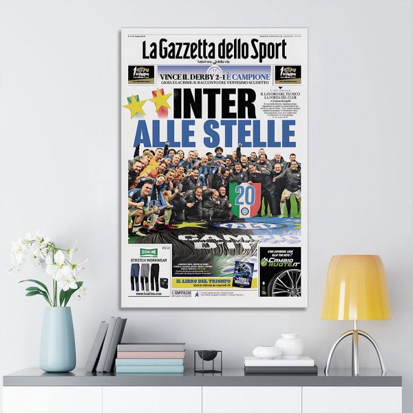 Inter Milan FC Canvas - TANTN 6062