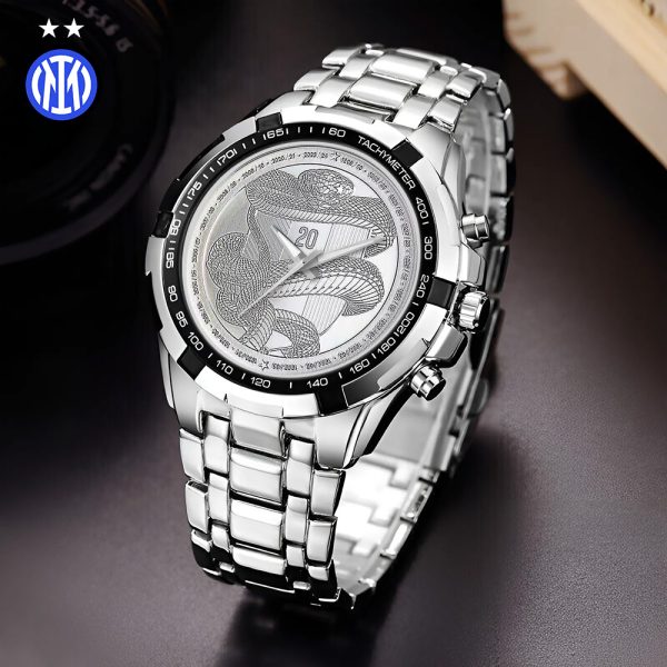 Inter Milan FC Alloy Quartz Watch - TANTN 6097