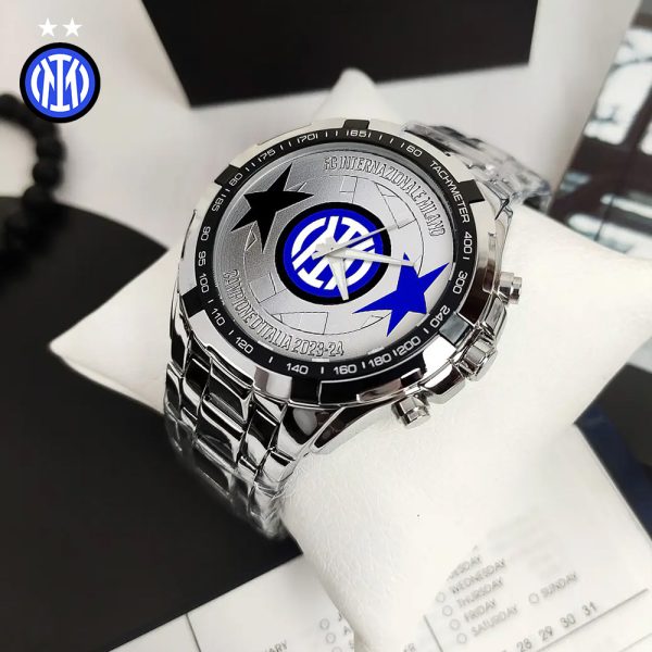 Inter Milan FC Alloy Quartz Watch - TANTN 6099