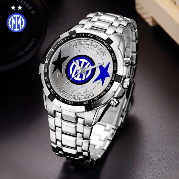 Inter Milan FC Alloy Quartz Watch - TANTN 6099