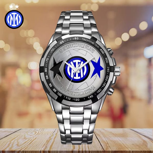 Inter Milan FC Alloy Quartz Watch - TANTN 6099