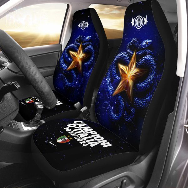 Inter Milan FC 2PCS Car Seat Cover - TANTN 6088