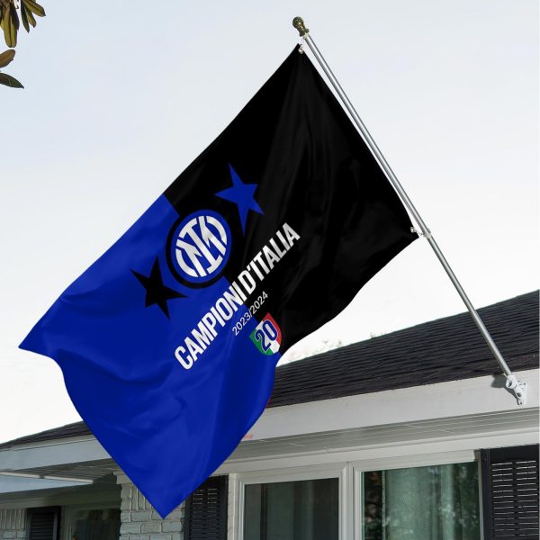 Inter Milan FC 3D House Flag - TANTN 6100