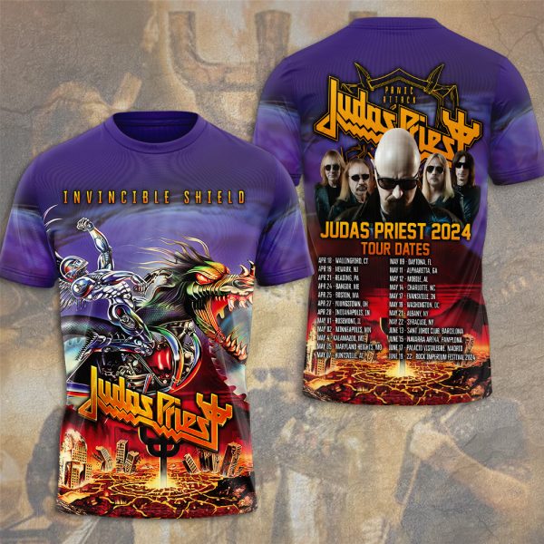 Judas Priest 3D Apparel - HUANNM 3589