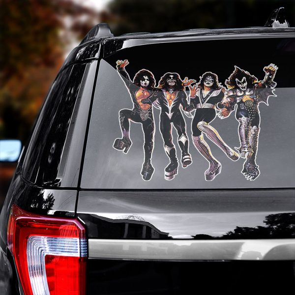 Kiss Band 3D Decal - HUANNM 2566.1