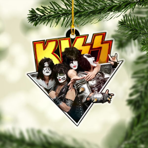 Kiss Band Custom shape Clear 1-sided Acrylic Car Ornament - HUANNM 2516